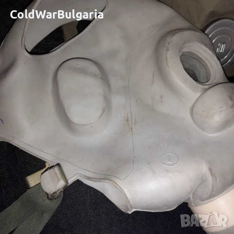 ПМГ Българска противогазова маска – Военно издание от Студената война, снимка 5 - Колекции - 52007092