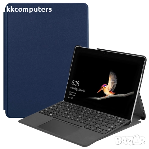 Microsoft Surface Go 2 Кожен Калъф и Протектор, снимка 10 - Калъфи, кейсове - 52720598