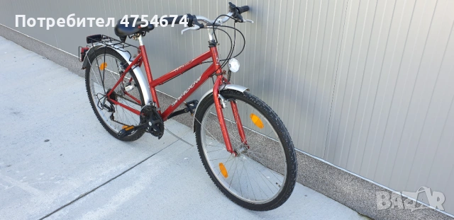 Дамски велосипед Shadow колело 26", снимка 6 - Велосипеди - 53824620