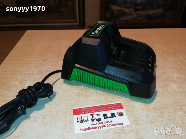 florabest 36v/3amp battery charger-GERMANY 1409212027, снимка 4 - Винтоверти - 34135103