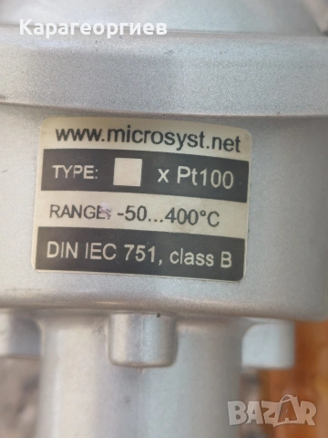 Сонда за температура Мicrosyst, снимка 2 - Резервни части за машини - 53698090