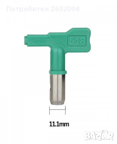 НОВИ ! Дюзи за безвъздушно боядисване HEA Pro Tip - ниско налягане, снимка 3 - Други машини и части - 38151115