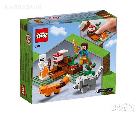 LEGO® Minecraft™ 21162 - Приключение в тайгата, снимка 2 - Конструктори - 40915592