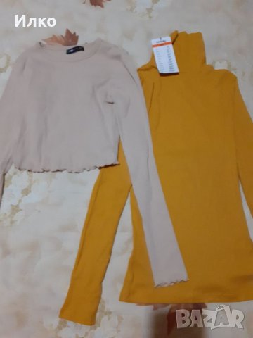 Дамски рипсени блузи, снимка 1 - Блузи с дълъг ръкав и пуловери - 39097920