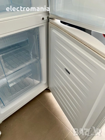 хладилник с фризер Amica KGC15437W, снимка 6 - Хладилници - 53189734