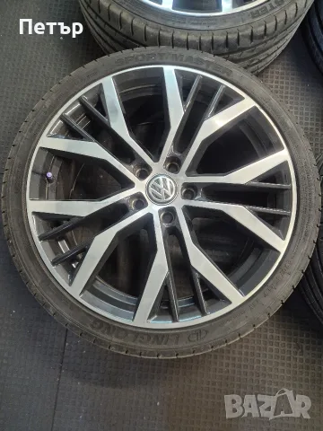 Оригинални джанти VW Golf 7 GTI Santiago 5x112 19 цола 5G0601025M, снимка 3 - Гуми и джанти - 56112025