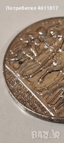 3 марки 1913г Битката при Лайпциг (16 - 19 октомври 1813) сребро, снимка 3 - Нумизматика и бонистика - 52868601