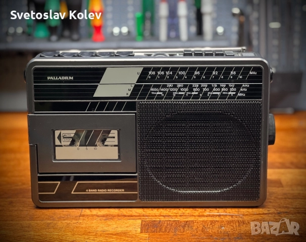Vintage радиокасетофон Palladium RR112