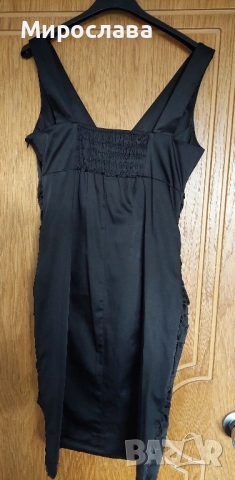 Нова черна официална рокля , снимка 2 - Рокли - 52489392