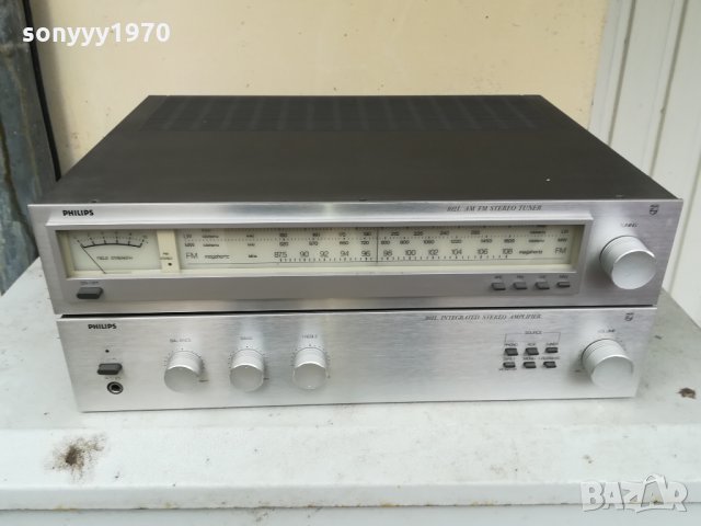 philips ampli+tuner внос germany 1802221701, снимка 2 - Ресийвъри, усилватели, смесителни пултове - 35837113