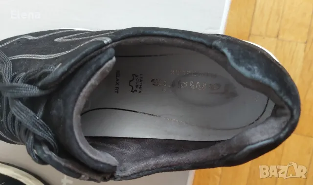 Tamaris дамски обувки (№37), естествена кожа, като нови, снимка 5 - Маратонки - 49631609