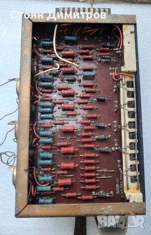 Ретро съветска платка индикация 1967г., снимка 4 - Друга електроника - 41957452