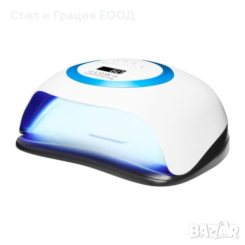 Лампа за сушене на нокти Dual Led Glow V1 168 W - синя, снимка 1