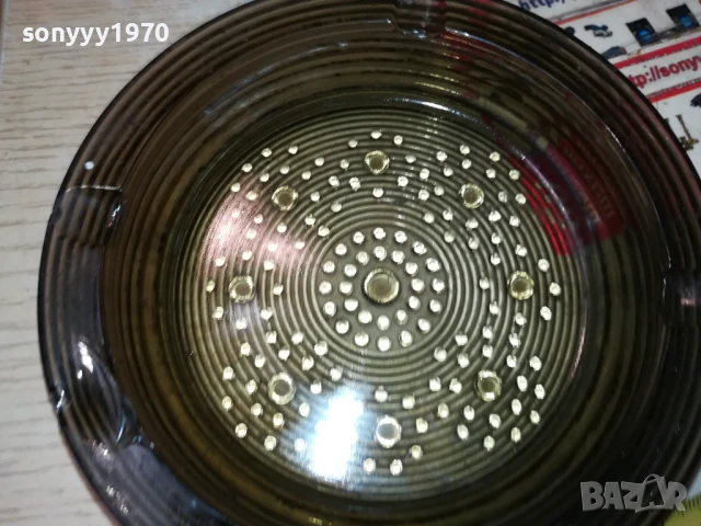 КРАСИВ ЗЕЛЕН ПЕПЕЛНИК 0606251151, снимка 13 - Антикварни и старинни предмети - 50572022