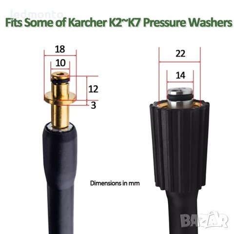 Маркуч за водоструйки  на Karcher маркуч Керхер, снимка 2 - Други инструменти - 40580063