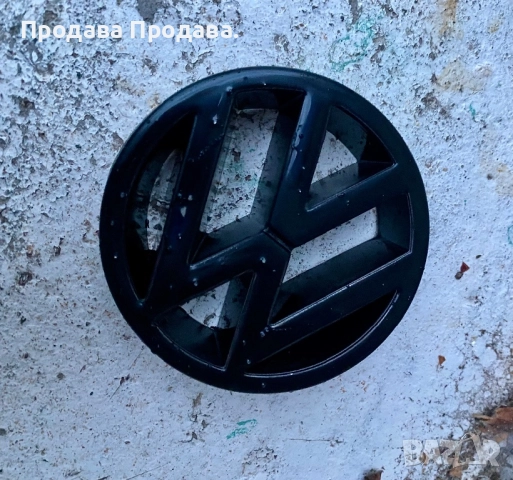 Черна предна емблема VW!