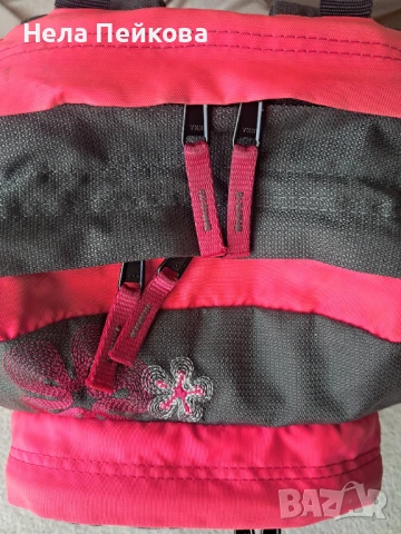 Раница за 1-4 клас Ташев ABC Flowers Сиво/Циклама, снимка 3 - Раници - 51121289