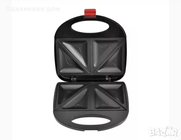 Тостер за сандвичи незалепващи плочи, снимка 1