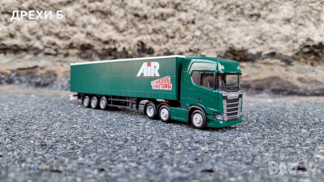 Камионче Herpa 1:87 Scania Композиция Херпа 1/87, снимка 3 - Колекции - 44818010