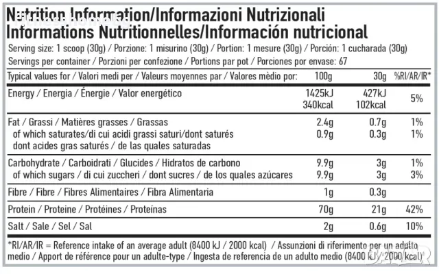 Per4m Whey Protein 2.01kg, снимка 2 - Хранителни добавки - 49744319