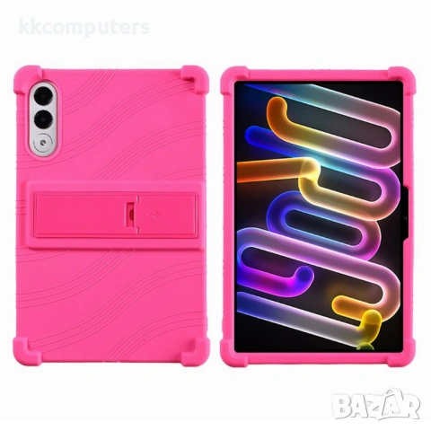 Защитен Калъф за Lenovo Xiaoxin Pad Pro / Yoga Tab 11.1 със Стойка - Силикон + PC, Охлаждаща структу, снимка 5 - Калъфи, кейсове - 53267275