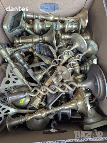 Продавам бронзови свещници – подходящи за храмове, параклиси и дарения