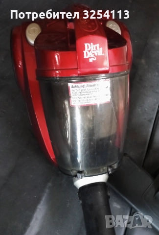 Прахосмукачка DIRT DEVIL 2300W, снимка 4 - Прахосмукачки - 52823714