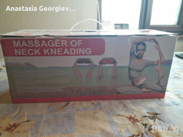 Универсален шиацу масажор, снимка 3 - Масажори - 53311264