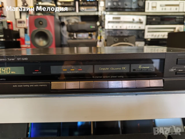 Тунер Technics ST-G40 В перфектно техническо и много добро визуално състояние., снимка 4 - Декове - 51126474
