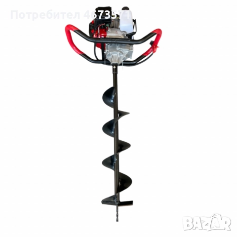 Бензинов свредел с мощен 68cc двигател