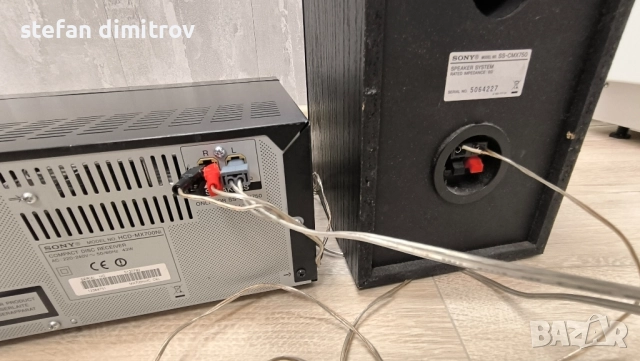 Sony HCD-MX700Ni WiFi S-Master Micro 100W Receiver, снимка 12 - Аудиосистеми - 52031760