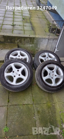 Лети джанти 14 с гуми NEXEN , снимка 2 - Гуми и джанти - 53005238