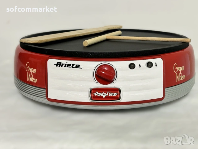 Плоча за палачинки Ariete Party Time , нова, с гаранция