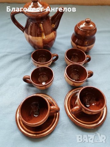 Керамичен сервиз за кафе , снимка 1