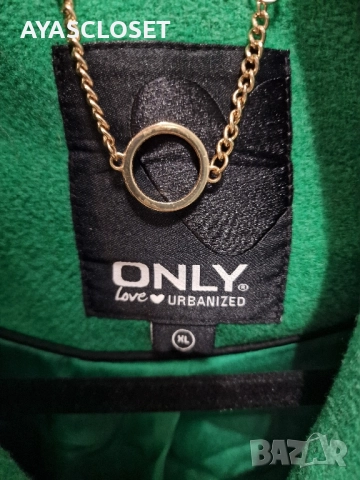 Дамско вълнено палто Only, снимка 3 - Палта, манта - 52329050