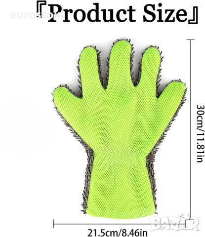 Ръкавица за автомивка, мека двустранна, дишаща ръкавица за почистване на автомобили автомивка, снимка 6 - Аксесоари и консумативи - 52587542