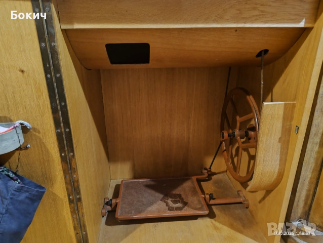 Полска, крачна, шевна машина ЛУЧНИК, клас 414 с ел.осветление и крачно задвижване, снимка 11 - Шевни машини - 37312352