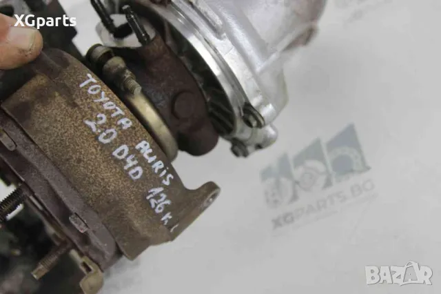  Турбо за Toyota Auris 2.0d4d 126 к.с. (2006-2012) 17201-0R040, снимка 4 - Части - 48439927