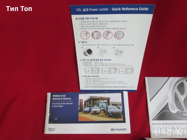Ръчна сервизна книжка Hyundai ioniq 5, снимка 6 - Аксесоари и консумативи - 51362815