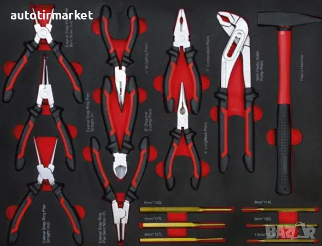 Шкаф с инструменти EverForce с 6 чекмеджета – 4, снимка 3 - Аксесоари и консумативи - 56054099