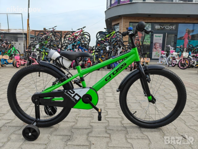 CROSS Велосипед 20" PATROL зелен