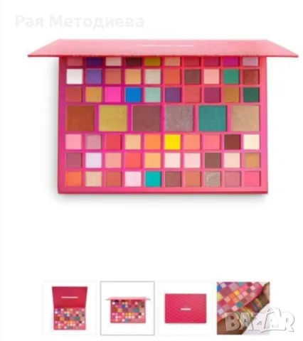 Голяма професионална палитра от 66 цвята REVOLUTION , снимка 6 - Коледни подаръци - 48339887