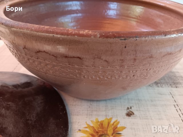 Стар голям гювеч, снимка 6 - Съдове за готвене - 42243596