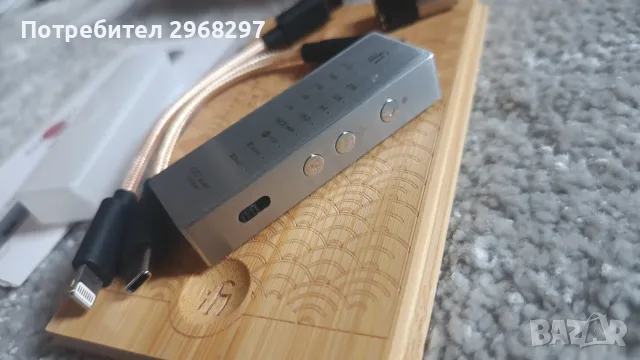 iFi GO bar Kensei — Преносим DAC / Усилвател за слушалки (Само тестван), снимка 2 - Други - 55768108