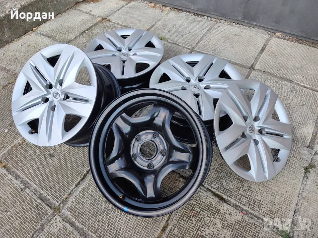  Джанти 16 ' цола 5х114,3 ТОЙОТА / TOYOTA 7J ET40 60,1 Corolla Auris Avensis, снимка 5 - Гуми и джанти - 55843458