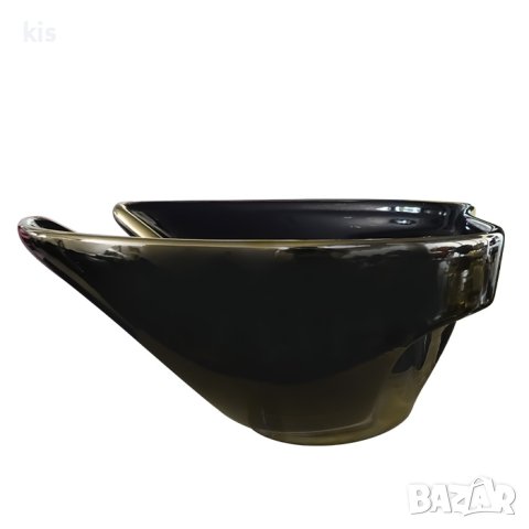 Луксозна мивка за измивна колона златно с бяло/черно, снимка 4 - Друго оборудване - 41688531