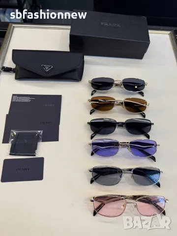 Prada очила с лого, снимка 9 - Слънчеви и диоптрични очила - 55762094