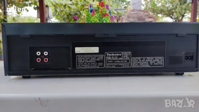 Двоен касетен дек Technics RS-T130, снимка 4 - Декове - 55943090