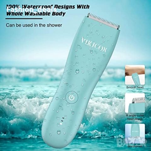 Нова Водоустойчива Електрическа самобръсначка тример за тяло за мъже, снимка 3 - Друга електроника - 41518407