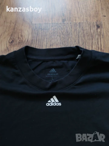 adidas Performance CROPPED TEE W - страхотна дамска тениска L, снимка 4 - Тениски - 50925943